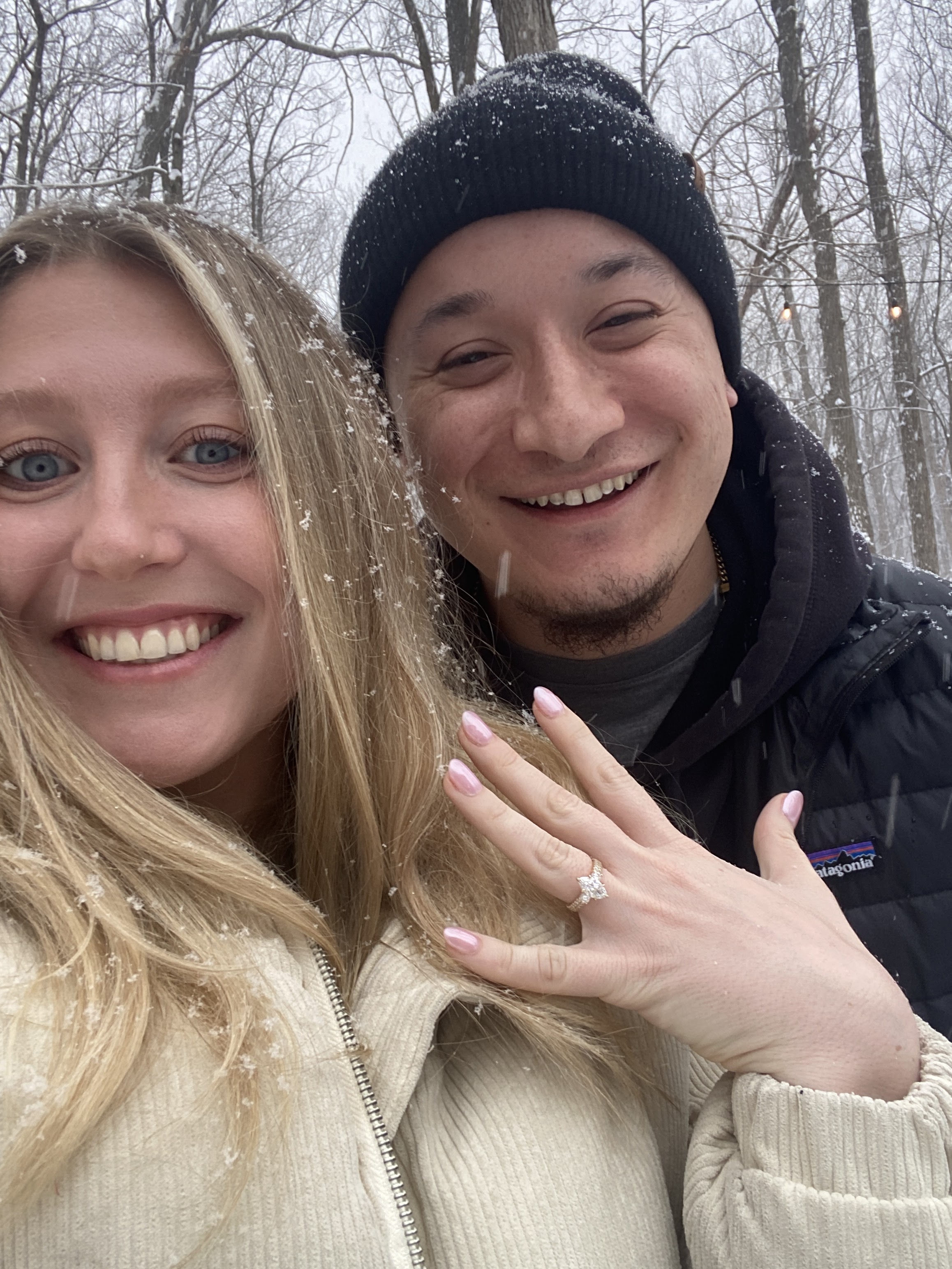 Isabella and David engaged