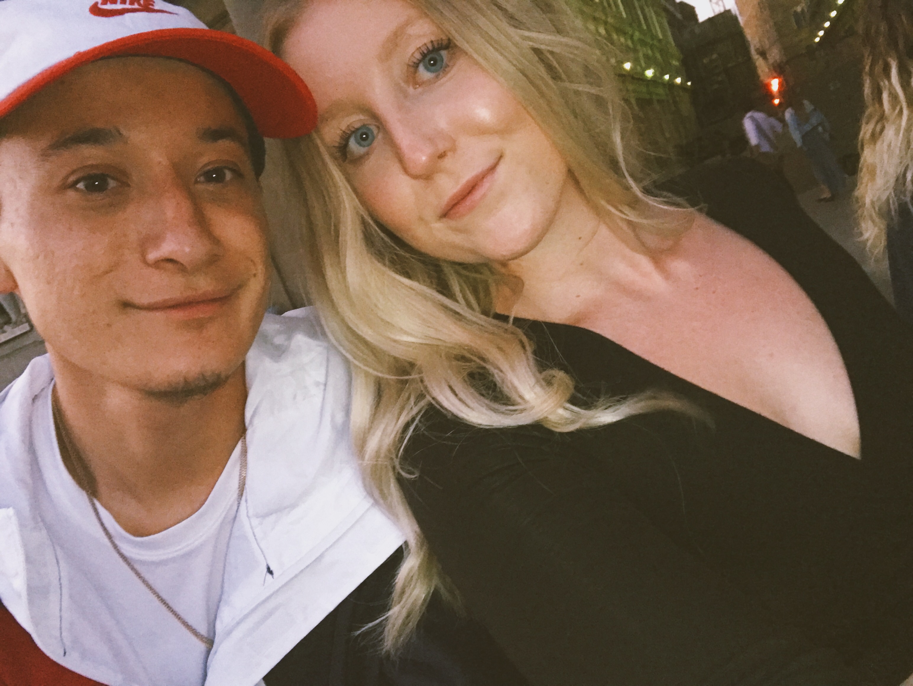 Isabella and David in Florence